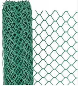 Malla extruida hexagonal verde